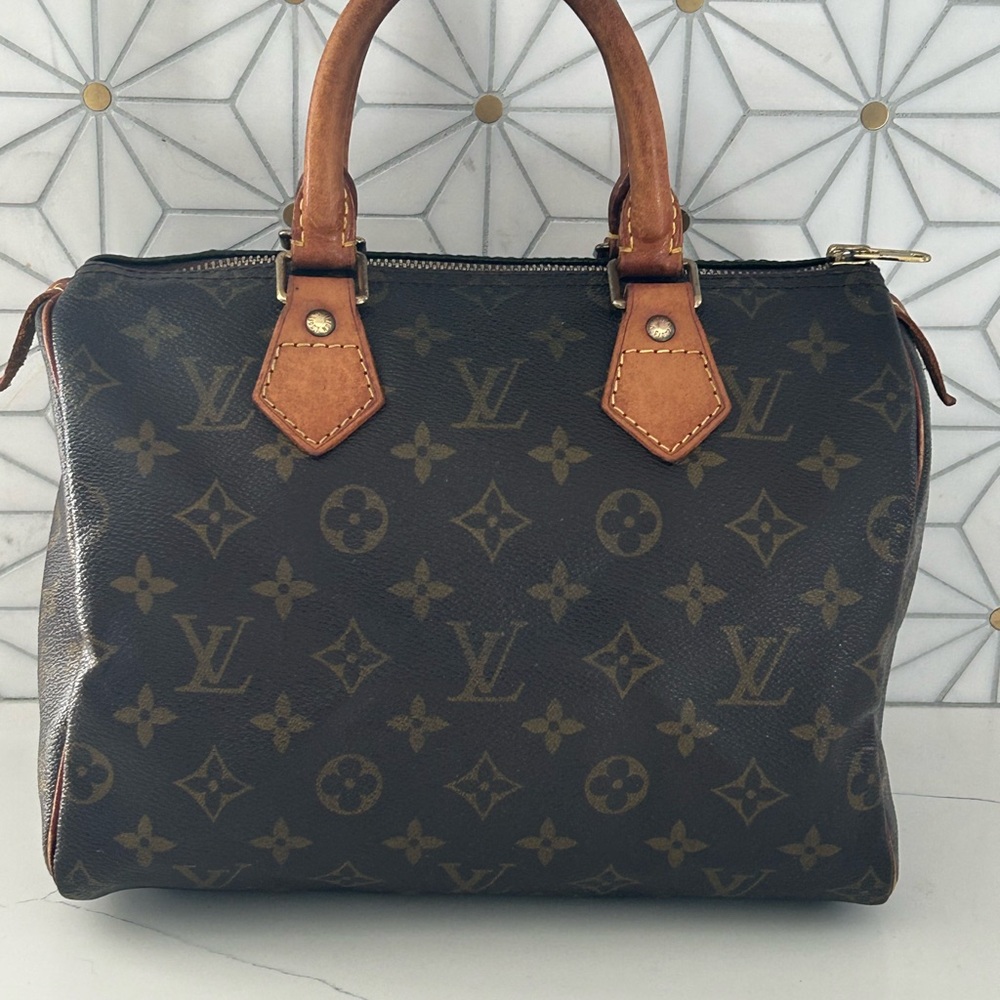 Louis Vuitton Monogram Canvas Travel Bag - Brown and Tan